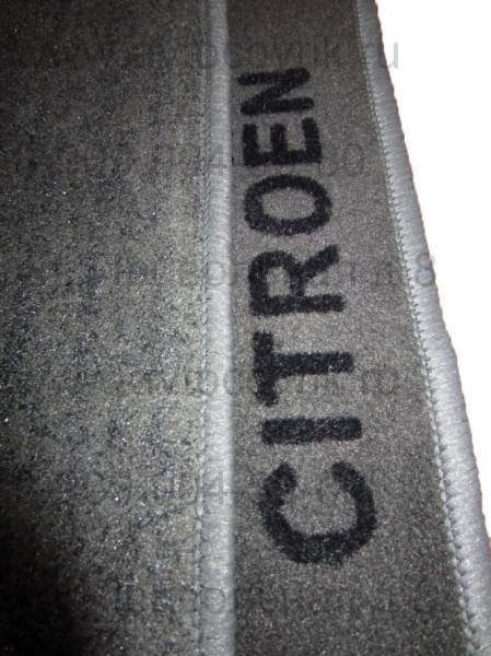 Велюровые коврики в салон Citroen C2 (Ситроен C2)